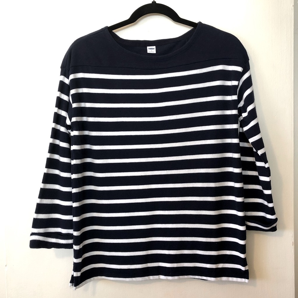 Old Navy Relaxed French Terry Top, small, NWOT